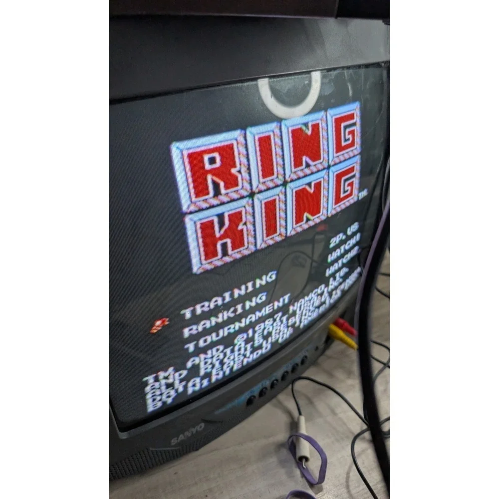 RING KING NES Nintendo Original Classic Authentic Boxing Game TESTED